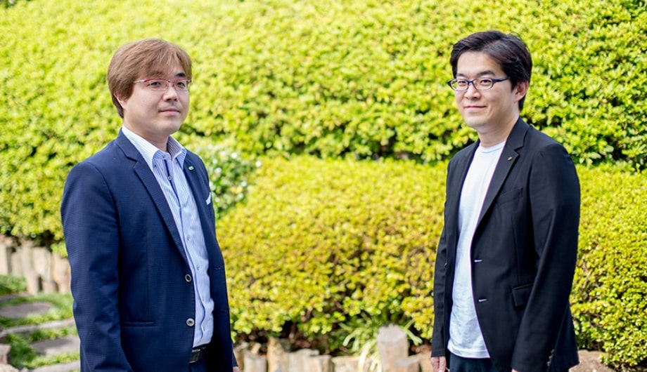 株式会社コーエーテクモゲームス 代表取締役社長(COO) 『仁王』プロデューサー 鯉沼久史,株式会社コーエーテクモゲームス 取締役専務執行役員 『仁王』ディレクター 早矢仕洋介